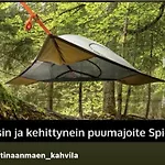 Luxussátor Ruhtinaanmaeen Spider Tree Tent Savitaipale
