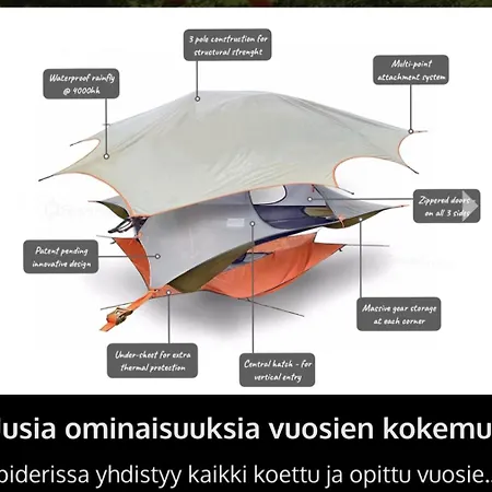 Ruhtinaanmaeen Spider Tree Tent * Savitaipale