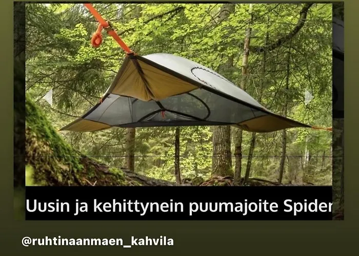 Tente de luxe Ruhtinaanmaeen Spider Tree Tent Savitaipale